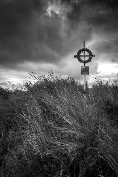 Dunes and bouy